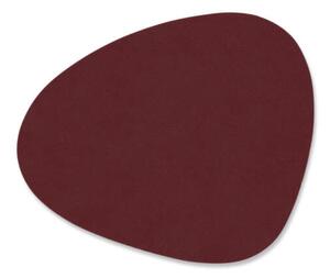 Lind DNA Podložka pod skleničku Curve Nupo, burgundy