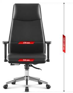 Otočná kancelářská židle HC-1026 BLACK