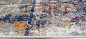 Makro Abra Kusový koberec DENVER G038A Moderní geometrický vícebarevný Rozměr: 80x150 cm