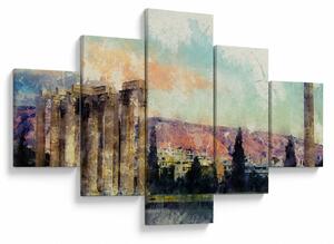Obraz - Akropolis, Athény, Řecko (125x70 cm)