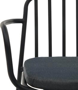 Zahradní židle manta černá