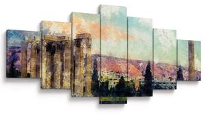 Obraz - Akropolis, Athény, Řecko (210x100 cm)