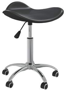 Kancelářská židle černá umělá kůže 3088556
