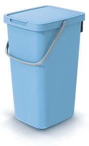 Odpadkový koš SYSTEMA Q COLLECT světle modrý, objem 25 l