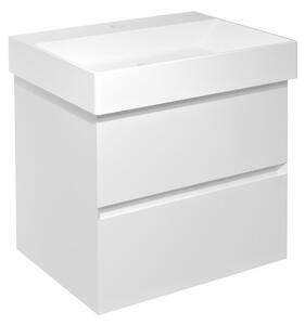 Sapho, FILENA umyvadlová skříňka 57x51,5x43cm, bílá matná, FID1260W