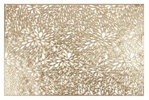 SADA 6 KS PROSTÍRÁNÍ NA STŮL MALANIE 30X45 CM ZLATÁ