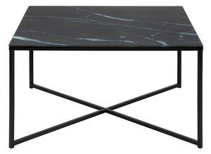 Alisma konferenční stolek 80x80 černá / černá