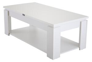 Lind konferenční stolek bílý 120x60 cm