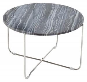 Noble konferenční stolek šedý mramor