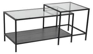 Seaford set konferenčních stolků černý