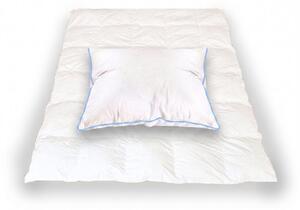 Bílý péřový SET STANDARD přikrývka 140x200 + Polštář 70x90 cm