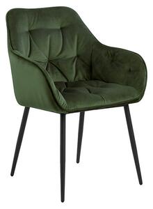 Brooke židle zelená / černá