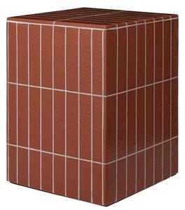 Ferm Living designové odkládací stolky Pillar Pedestal Low (32 x 32 cm)