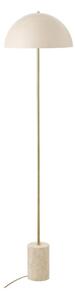 Béžová stojací lampa s kovovým stínidlem (výška 155 cm) Sheffield – House Nordic