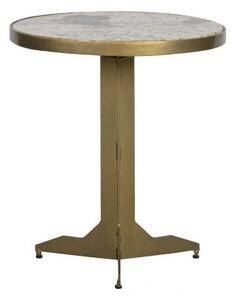 Cute příruční stolek ?44,5 cm s mramorovou deskou
