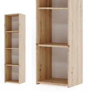 Regál LONI 160 × 40 cm – dub artisan