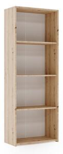 Knihovna LONI 160 × 60 cm – dub artisan