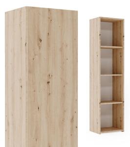 Knihovna LONI 160 × 40 cm – dub artisan