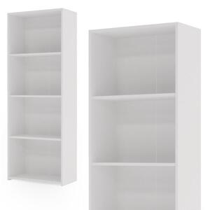 Knihovna LONI 160 × 60 cm – bílá