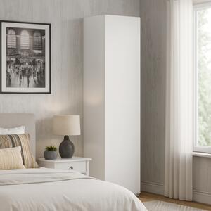 Knihovna LONI 160 × 40 cm – bílá