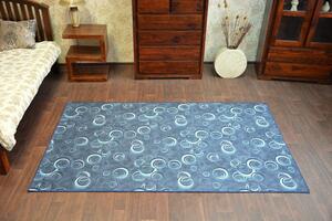 Associated Weavers Kusový koberec Drops 099 tmavě šedý Rozměr: 100x150 cm