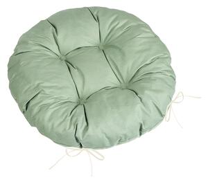 BELLATEX Sedák Adéla prošívaný kulatý Khaki průměr 40 cm