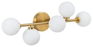 Nástěnná lampa MINOTOS Kov Zlatá