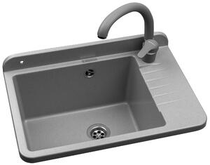 Pyramis Top zahradní umyvadlo s baterií 50.5x34.5 cm plast 070179201 O