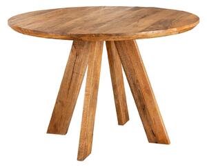 Kulatý jídelní stůl ART WOOD 100 CM masiv mango Nábytek | Jídelní prostory | Jídelní stoly | Kulaté