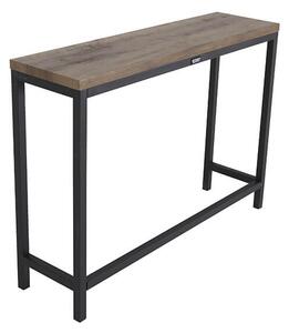 Rise příruční stolek černá / hnědá 110x30