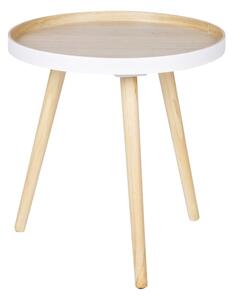 Sasha příruční stolek natur / bílá