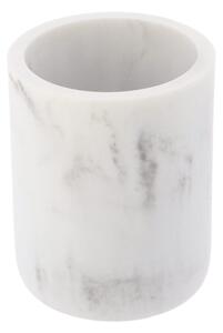 Koupelnový pohár Everist Marble, bílá, 250 ml