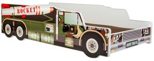 Dětská postel AUTO 160 × 80 cm – motiv raketa