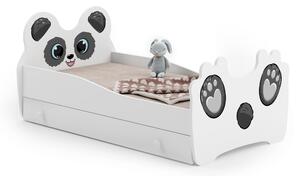 Dětská postel PANDA 160 × 80 cm s úložným šuplíkem