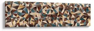 Obraz z trojúhelníků (170x50 cm)