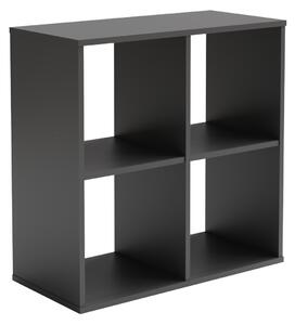 Regál LONI 2 × 2 – šedá