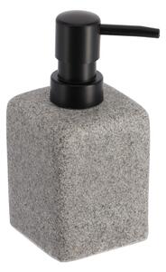 TENDANCE Dávkovač mýdla Altrui, šedá/s černými prvky, 280 ml