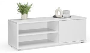 TV stolek VIVA 110 cm – bílá – plastové nohy