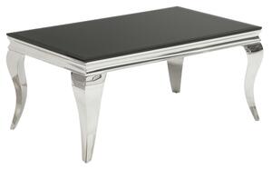 Modern Barock konferenční stolek 100cm černý