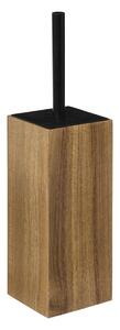 WC kartáč Wood, dřevo/s černými prvky