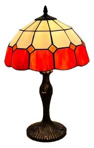 Brilagi - Tiffany vitrážová stolní lampa SIENNA 1xE27/60W/230V