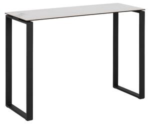 Katrine konzolový stolík čierny/biely