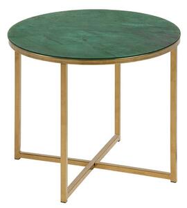 Alisma příruční stolek zelený Ø50 cm