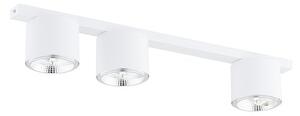 Stropní svítidlo NANO 3 – bílé, 3× GU10 AR111, šířka 70 cm