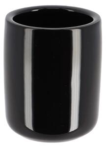 TENDANCE Koupelnový pohár Olivon, černá, 350 ml