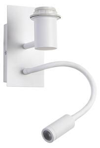Brilagi -LED Flexibilní nástěnná lampa NUBILA 1xE27/25W/230V + LED/3W bílá/žlutá