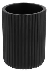 TENDANCE Koupelnový pohár Issard, černá, 200 ml