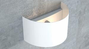 Nástěnné svítidlo FOLD – bílé, 1× G9, šířka 20 cm