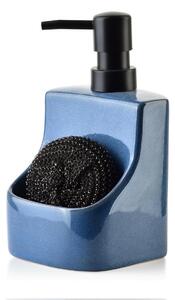 Mondex Dávkovač mýdla Sansa Nature, modrá/s černými prvky, 450 ml