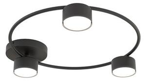 Stropní svítidlo LUCIO 3 – černé, 3× GX53, šířka 48 cm